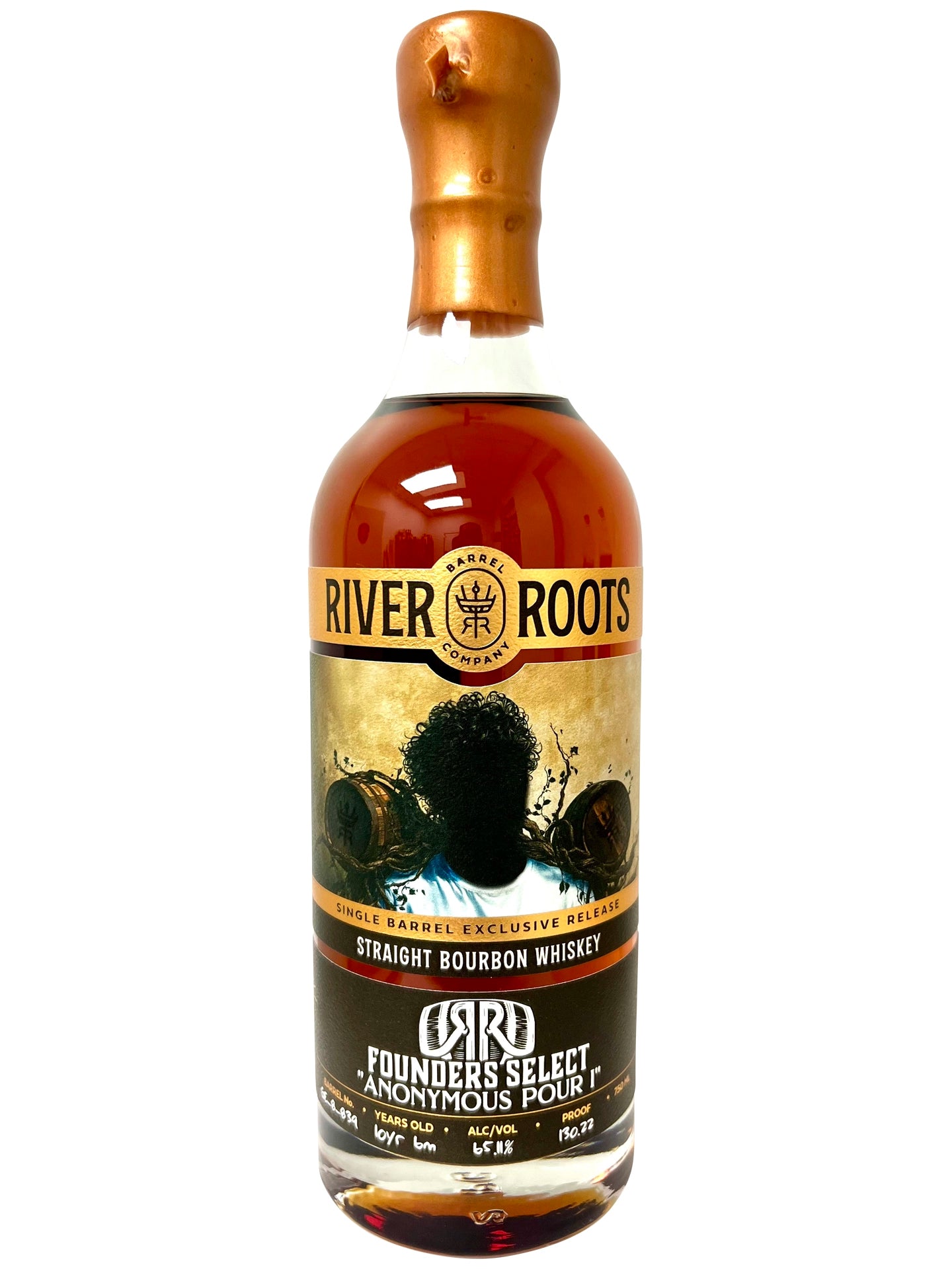 River Roots Barrel Co.- 10y 6M Kentucky Bourbon - Single Barrel #GE-B-B39 - "Anonymous Pour I"