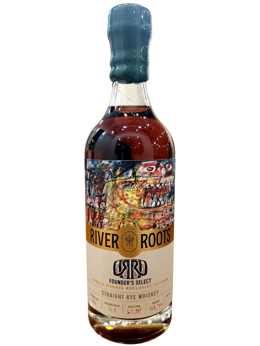 River Roots Barrel Co. - 11 Yr 10 Mo Indiana Straight Rye Whiskey – Single Barrel #150